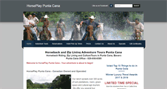 Desktop Screenshot of horseplaypuntacana.com